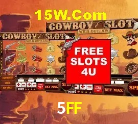 Slots com jackpots e giros grátis na 5FF
